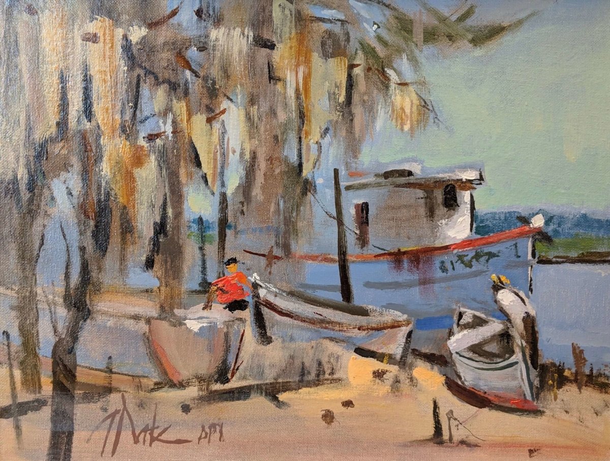 Mossy Landing by George Pate at LePrince Galleries